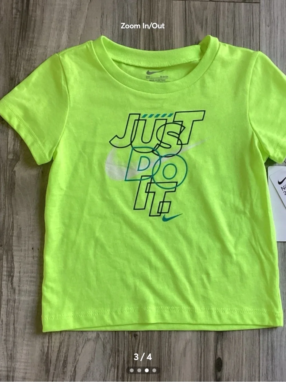 Boys Nike Tee & Shorts Set size 24 months(NWT) ~PRICE FIRM, NO OFFERS~ - Picture 3 of 4